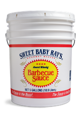 Sweet Baby Rays Original BBQ Sauce Pail Bucket - 5 Gallons