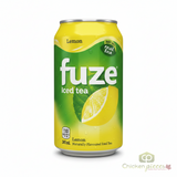 Fuze Lemon Iced Tea 341mL Cans - Pallet (80 Cases x 32 Packs) | Bulk Beverage Canada