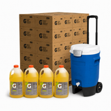 Gatorade Lemon Lime Liquid Concentrate - 1 Gallon (4/CASE)- PALLET OF 48 CASES + Bonus Cooler