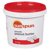 SUNSPUN Smooth Peanut Butter 4.5 kg