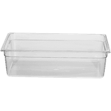 Sunspun Clear Food Pan, 1x6" 1 ea