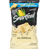 SMART FOOD Popcorn, White Cheddar (Case) 36x45.0 g