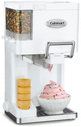 Cuisinart ICE-45P1 Mix Serve 1.5-Quart Soft Service Ice Cream Maker, White