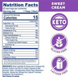 Splenda Sugar Free, Low Calorie Coffee Creamer Sweet Cream, 32 oz (Pack of 6)