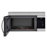 LG 1.7 cu. ft. Stainless-Steel Over-the-Range Microwave - Convenient Cooking and Easy Maintenance