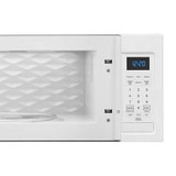 Whirlpool 1.1 cu ft. White Over-the-Range Microwave Hood Combination - Space-Saving Convenience with Powerful Ventilation