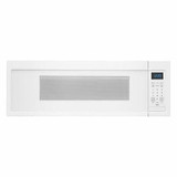 Whirlpool 1.1 cu ft. White Over-the-Range Microwave Hood Combination - Space-Saving Convenience with Powerful Ventilation