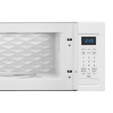 Whirlpool 1.1 cu ft. White Over-the-Range Microwave Hood Combination - Space-Saving Convenience with Powerful Ventilation- Chicken Pieces