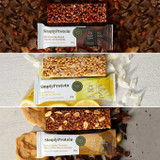 SimplyProtein - Plant Based Protein Bars Variety Pack, 15 Ã— 40 g