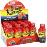 5-hour ENERGY Extra-Strength Berry Shot, 12-count - Powerful Energy Boost for Demanding Days