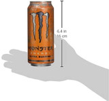 Monster Energy, Ultra Sunrise, 473mL cans, Pack of 12