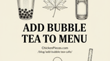 How to Add Bubble Tea to an Existing Cafe Menu (Wholesale