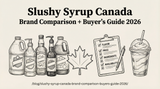 Slushy Syrup Canada: Brand Comparison + Buyer's Guide 2026