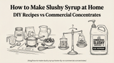 How to Make Slushy Syrup at Home: DIY Recipes vs Commercial Concentrates