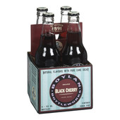Boylan's Black Cherry Soft Drink, Glass | 355ML/Unit, 24 Units/Case