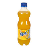 Fanta Orange Cream Soft Drink, Polyethylene | 473ML/Unit, 12 Units/Case