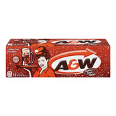 A&W Root Beer Soft Drink, A&W Can | 355ML/Unit, 12 Units/Case