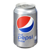 Pepsi Soft Drink, Diet Pepsi, Can | 355ML/Unit, 12 Units/Case