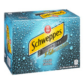 Schweppes Club Soda Soft Drink | 355ML/Unit, 12 Units/Case