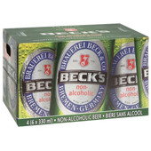 Becks Non Alcoholic Beer Drink, Becks | 330ML/Unit, 6 Units/Case