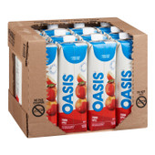 Oasis Apple Juice, 100 Percent, Tetra | 960ML/Unit, 12 Units/Case