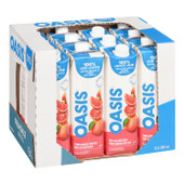 Oasis Ruby Red Grapefruit Juice, 100 Percent, Tetra | 960ML/Unit, 12 Units/Case