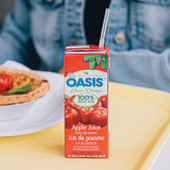 Oasis Apple Juice, Tetra | 200ML/Unit, 30 Units/Case