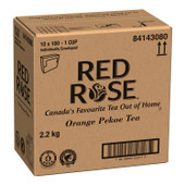 Red Rose Orange Pekoe Tea, Enveloped 1Cup | 100UN/Unit, 10 Units/Case