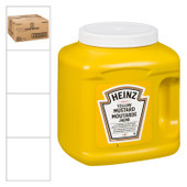 Heinz Yellow Mustard, Big Plastic | 2.84L/Unit, 4 Units/Case