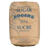 Rogers Fine Granulated Cane Sugar, Bag | 20KG/Unit, 1 Unit/Case