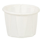 Solo .5oz White Paper Portion Cups | 250UN/Unit, 20 Units/Case
