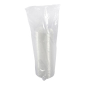 Hy Pax Plastic Lids, For 8oz Paper Container, Ecology Friendly | 1000UN/Unit, 1 Unit/Case