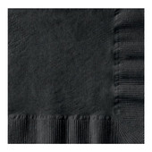 Gordon Choice Beverage Napkins, 2Ply 1/4 Fold Black 10 X 10In | 50UN/Unit, 12 Units/Case