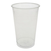 Gordon Choice 20oz Clear Plastic Cups, A Lid, Polyethylene Terephthalate | 50UN/Unit, 12 Units/Case