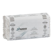 Array Centerfold Towels, C/Fold White 10.125 X 12.75In | 150UN/Unit, 16 Units/Case