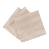 Hoffmaster Dinner Napkins, Recycled Natural 1/4 Fold | 50UN/Unit, 24 Units/Case