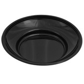 Caterline 160oz Black Plastic Catering Bowls, 14In | 25UN/Unit, 1 Unit/Case