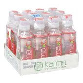 Karma Flavoured Raspberry Water, Raspberry, Guava, Jackfruit, Polyethylene | 532ML/Unit, 12 Units/Case