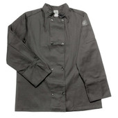 Chef Revival Medium Black Cool Crew Chef Coat | 1UN/Unit, 1 Unit/Case