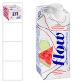 Flow Water Naturally Alkaline Strawberry + Rose Spring Water, Tetra | 500ML/Unit, 12 Units/Case