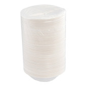 Gordon Choice 12oz White Bagasse Paper Bowls, Micro, Freezer Safe, Ecology Friendly | 125UN/Unit, 8 Units/Case