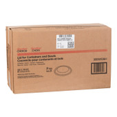 Gordon Choice Translucent Vented Dome Lids, For 8-10-12oz Fm Container | 1000UN/Unit, 1 Unit/Case