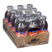 Snapple Peach Iced Tea, Drink Glass | 473ML/Unit, 12 Units/Case