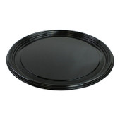 Sabert 16In Black Plastic Round Platters | 36UN/Unit, 1 Unit/Case