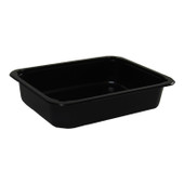 Sabert Plastic Trays, 6.5 X 8.5In, 1 Compartment, Cpet | 390UN/Unit, 1 Unit/Case