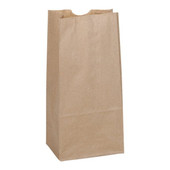 Gordon Choice 8Lb Kraft Paper Bags, 6 X 4 X 12.5In | 500UN/Unit, 1 Unit/Case