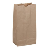 Gordon Choice 20Lb Kraft Paper Bags, 8 X 5 X 16In | 500UN/Unit, 1 Unit/Case