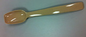 Carlisle 8In Beige Plastic Serving Spoon, .5oz | 1UN/Unit, 1 Unit/Case
