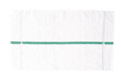 Chef Revival Green Striped Terry Bar Towels, 15 X 25In | 12UN/Unit, 1 Unit/Case