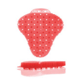 Diversey Red Melon Urinal Screens | 12UN/Unit, 1 Unit/Case